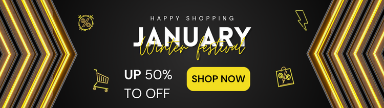 January shopping festival discounts up to 70% off