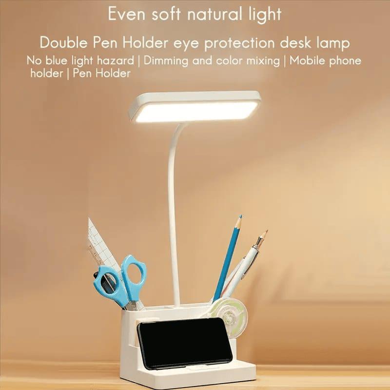 LED Table Lamp with Pen Holder