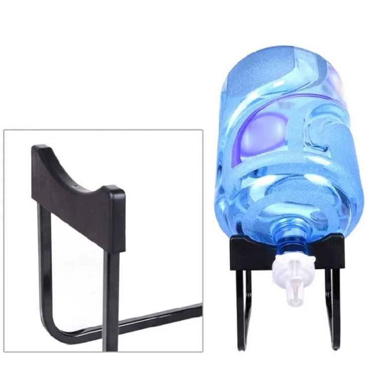 Collapsible Water Bottle Rack with Dispenser Valve