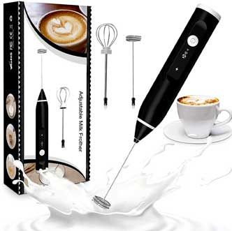 2 in 1 Electric Rechargeable Coffee Beater and Milk Frother