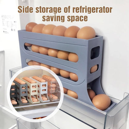 Revolutionize Egg Storage with the Automatic Roll Egg Dispenser