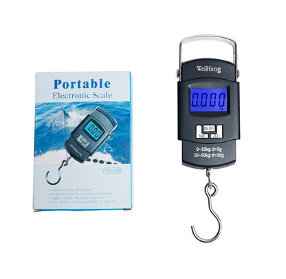 Portable electronic weighing scale