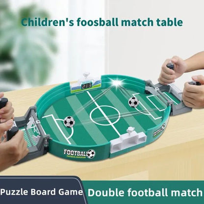 Mini tabletop football set