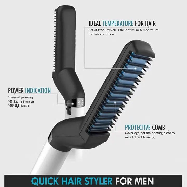 Compact beard styler