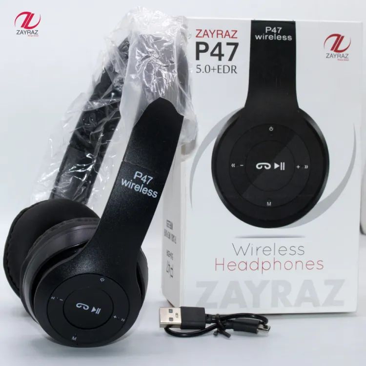 P47 Wireless Bluetooth Foldable Headphone