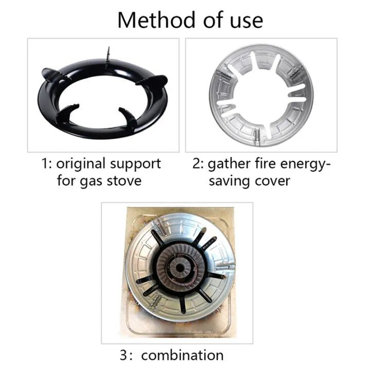 Gas stove heat protector