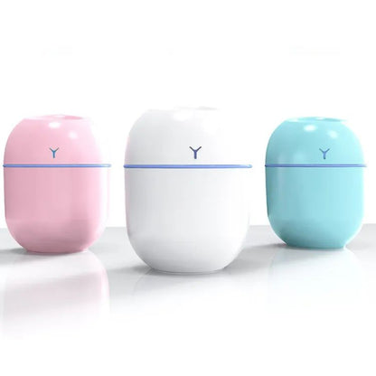 USB-powered ultrasonic humidifier diffuser