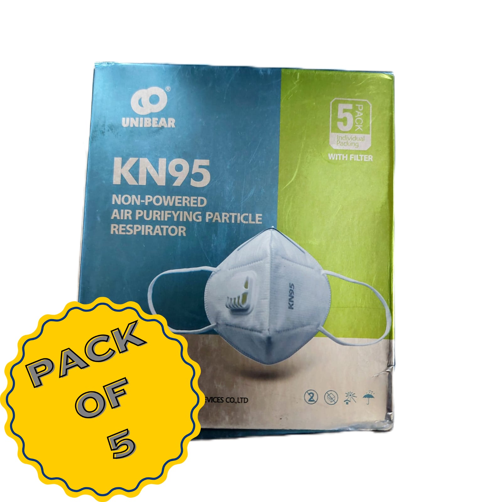 KN95 masks (5 pack)