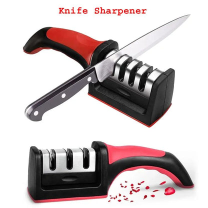 Multi-functional knife sharpener