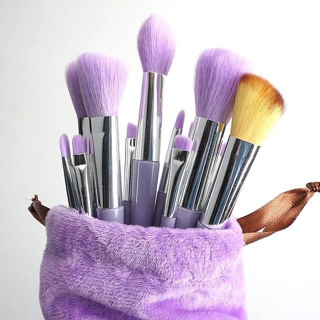 purple brush set.