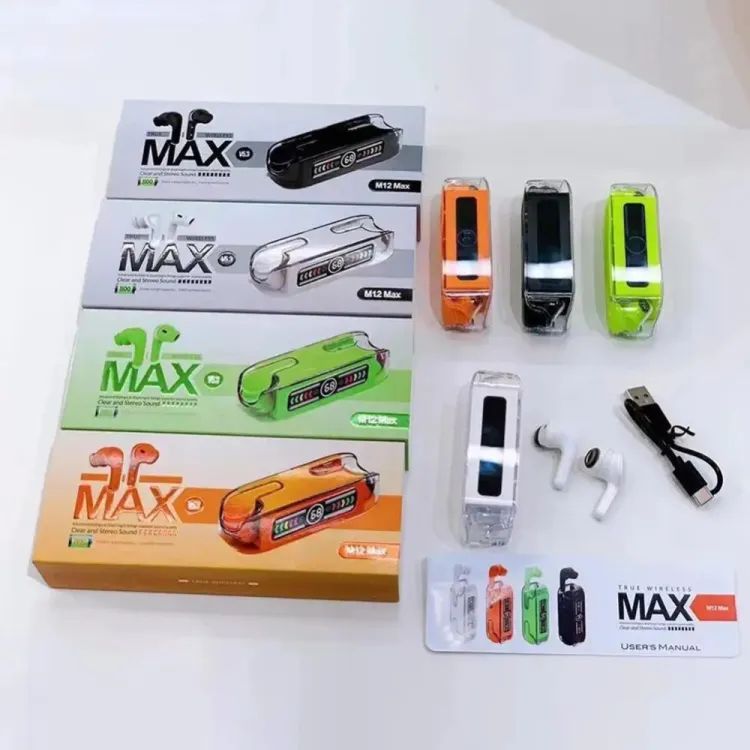 Max M12BT Wireless Earbuds