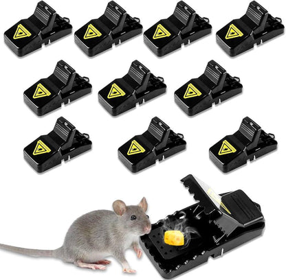 12-Piece ABS Plastic Mouse Trap Set