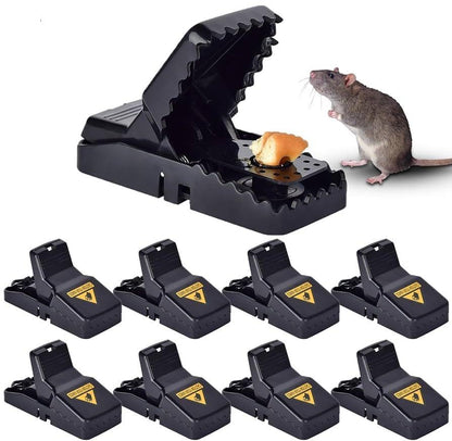 12-Piece ABS Plastic Mouse Trap Set