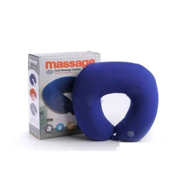 Relaxing neck massager pillow