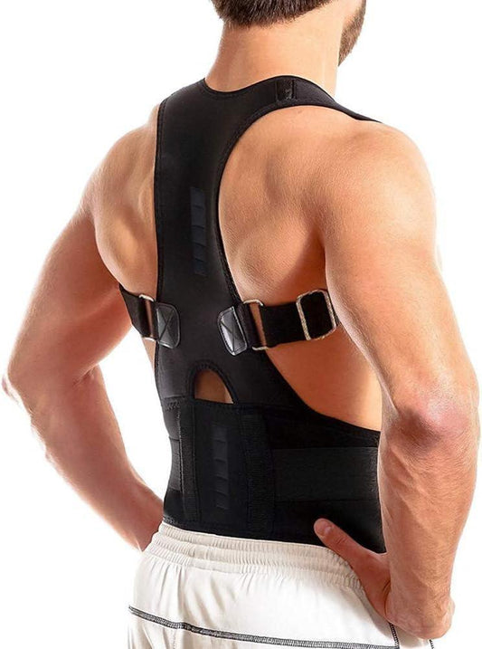 Adjustable posture correction belt