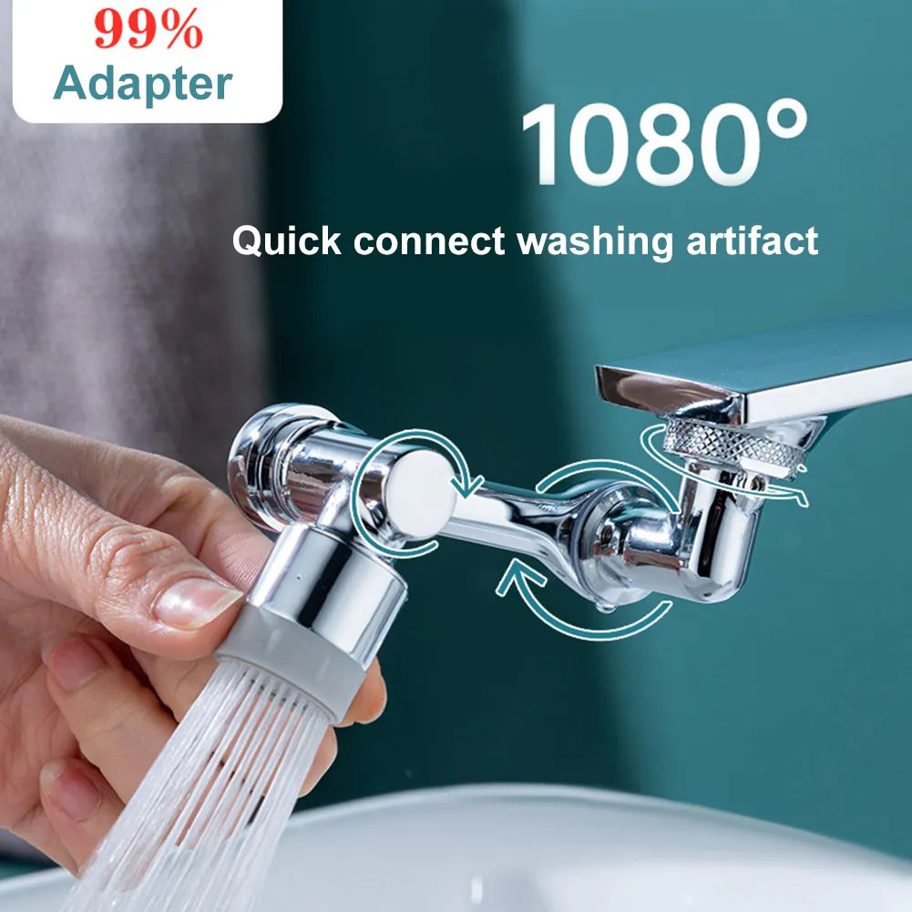 Rotatable kitchen faucet