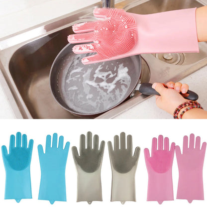 Silicone Washing Gloves