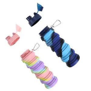 Foldable Silicone Sport Water Bottle