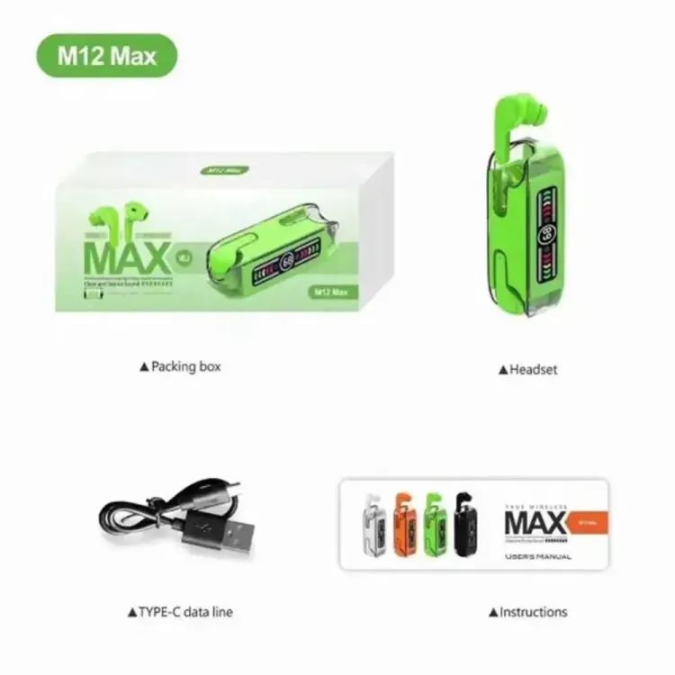 Max M12BT Wireless Earbuds