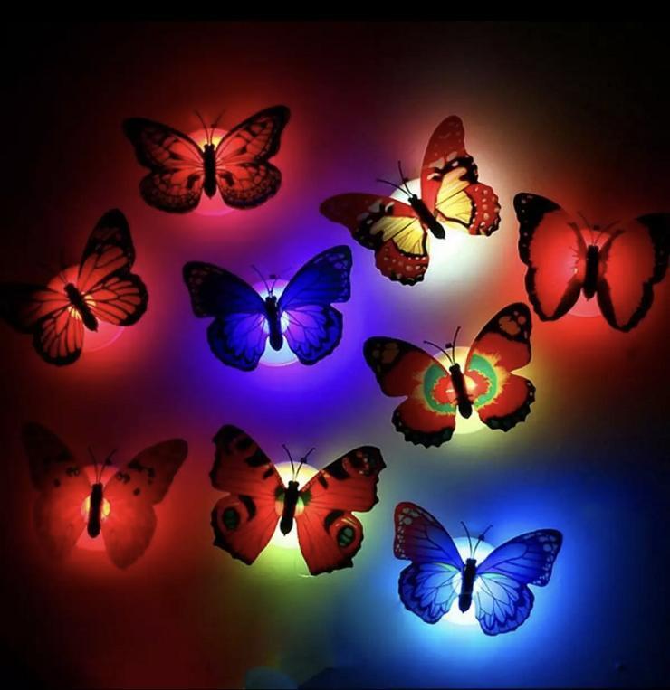 LED butterfly fairy lights