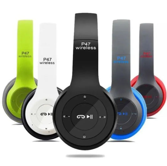 P47 Wireless Bluetooth Foldable Headphone