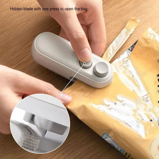 Portable food bag sealer